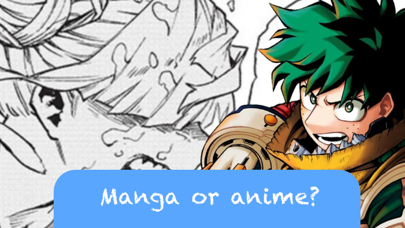 What is manga or anime?