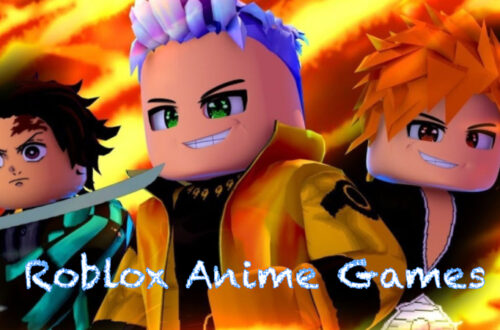 Roblox anime games