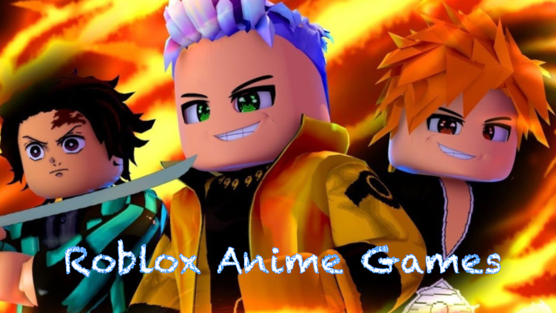 Roblox anime games